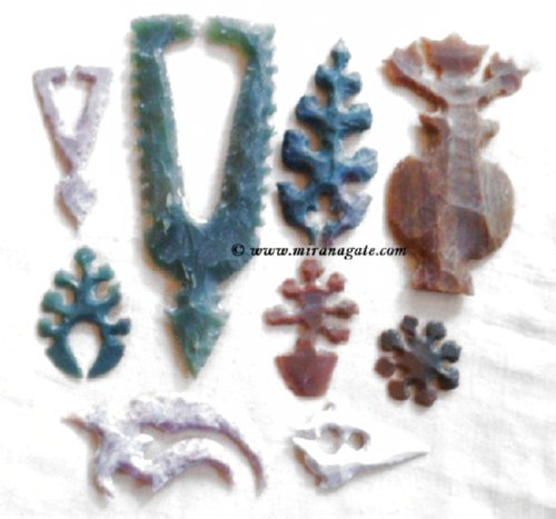 Manufacturers Exporters and Wholesale Suppliers of Designing Agate Arrowheads Khambhat Gujarat